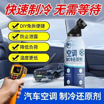 隔日達🔥 【店鋪熱銷】原裝正品AC空調冰點還原劑汽車冷媒空調清潔強力製冷劑雪種增效劑