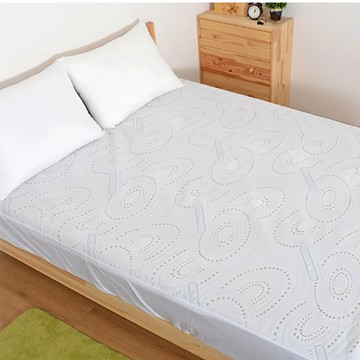 EmBrace 英柏絲 德國魯道夫銀離子抗菌除臭高校防水床包式保潔墊  7尺(210 x 180 x 34cm)