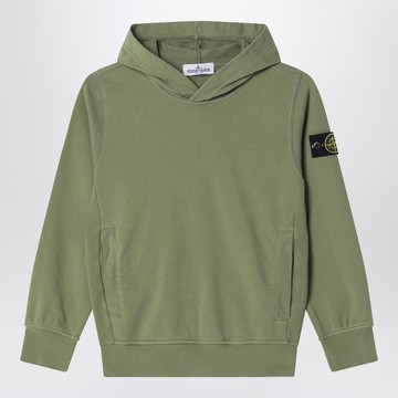 Olive green hooded sweatshirt