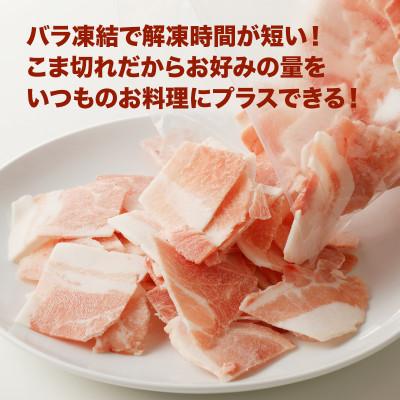 ふるさと納税 木城町 宮崎県産 豚こま切れ3kg(1kg×3)バラ凍結