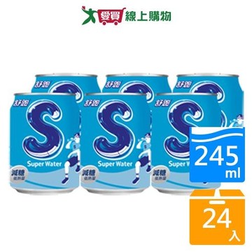 舒跑S運補飲料(易)245mlx24入/箱【愛買】