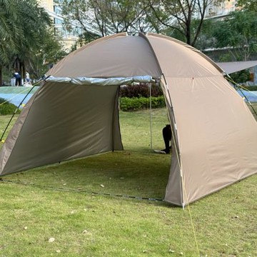 戶外防曬天幕涼棚折疊便攜野營遮陽篷露營野餐沙灘帳釣魚簡易帳篷
