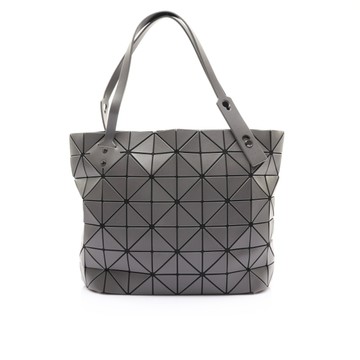 BAO BAO ISSEY MIYAKE 三宅一生 灰色 PVC 托特包 肩背包 【二手名牌BRAND OFF】