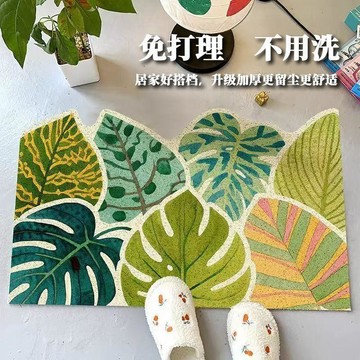 臺灣出🔥🔥簡約 入戶門 絲圈地墊 客廳 室內 入戶 地毯 現代 室外 地墊 防滑 耐磨 可剪裁