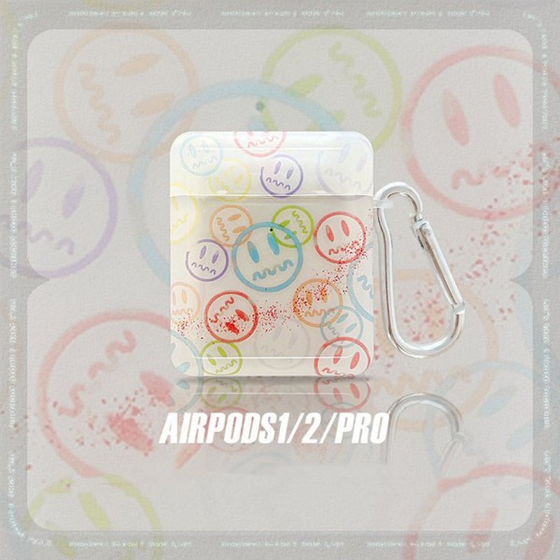 Airpods Pro ケース 笑顔 スマイル かわいい Ins風 インスタ ワイヤレスイヤホン Airpods おしゃれ 第三世代 第二世代 第一世代 落下防止 Tpu素材 通販 Lineポイント最大0 5 Get Lineショッピング