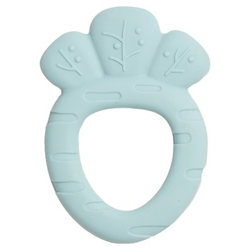 奇哥 比得兔矽膠固齒器 蘿蔔款  單件  藍色  1個