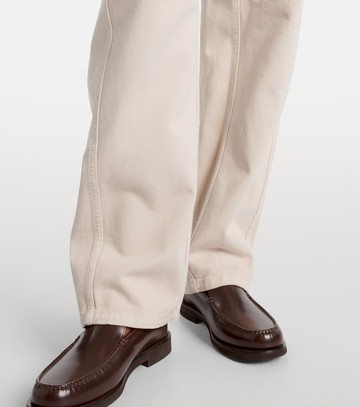 Brunello Cucinelli High-rise straight jeans