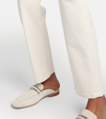 Brunello Cucinelli High-rise cotton pants