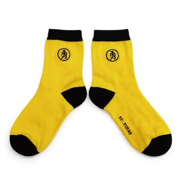 【AREX SPORT】勇字刺繡襪 SC.SOCKS (晶圓紗科技/質感刺繡/舒適透氣) ASN-003-廠商直送