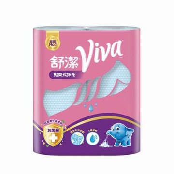Kleenex 舒潔 VIVA 拋棄式抹布 45張x2捲x2串