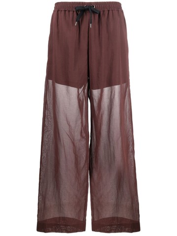 Brunello Cucinelli Wide Leg Pants