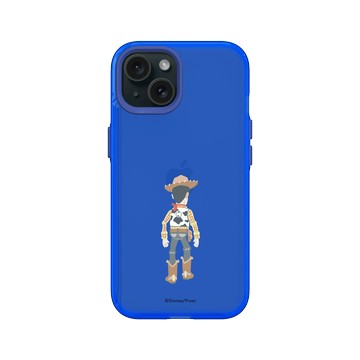 iPhone 15 Clear 激光藍 - 迪士尼-玩具總動員 Toy Story - Bye 胡迪