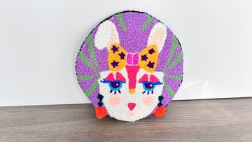 可愛 針織 兔兔臉