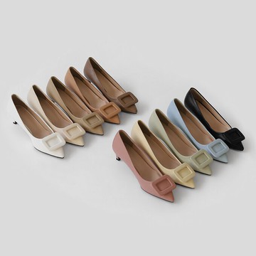 [SAPPUN] Raley 方框仙女尖頭細高跟鞋 (7cm)