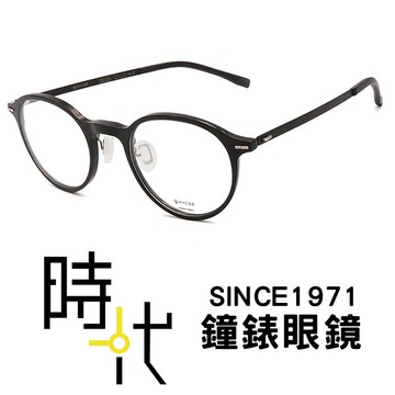 【VYCOZ】iinclineC系列 光學眼鏡鏡框 VESS BLK 復古鏡框 圓框眼鏡 黑 44mm 台南 時代眼鏡