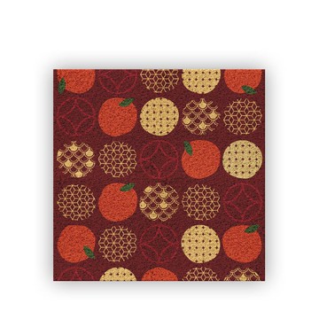 【好物良品】120x120cm_過年新春開運可剪裁玄關絲圈刮泥地墊 耐磨防滑刮泥墊 進門腳踏墊 清潔除塵地墊-開門大桔