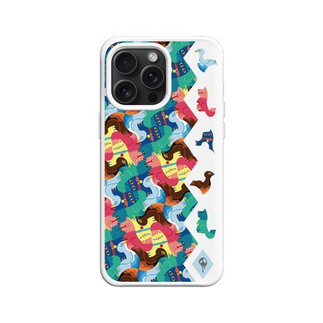 iPhone 15 Pro Max SolidX 白 - MITSUME - Colorful animals