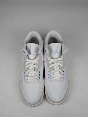 微瑕疵-左右腳外側刮痕 CT8532-101 M11 Air Jordan 3 "Lucky Shorts" 幸運短褲 白藍 男鞋