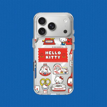 Clear(MagSafe兼容)透明手機殼∣Hello Kitty/Sticker-生活小物