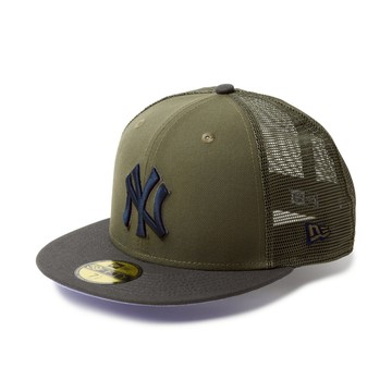 NEW ERA 男女 59FIFTY 日版 MLB HYDRANGEA 紐約洋基 橄欖綠 NE14952248