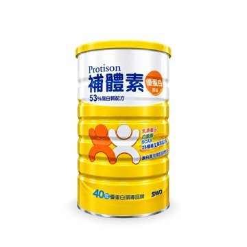 補體素 2罐組-優蛋白 53%蛋白質配方奶粉 原味(1200公克/罐)