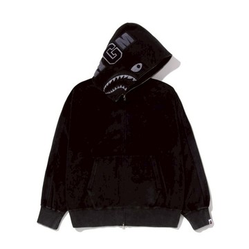 【日貨代購CITY】2025AW APE BAPE SNOW WASH SHARK HOODIE 寬版 鯊魚 連帽 外套