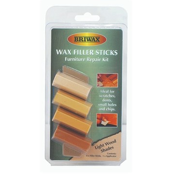 Briwax 木製品補色修復棒-淺色系