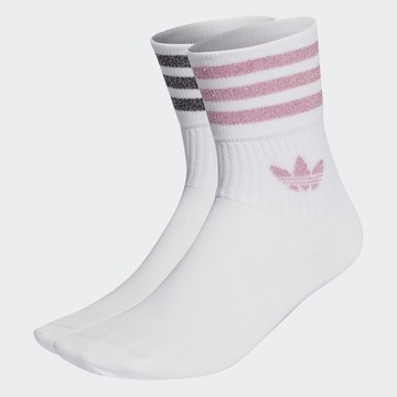 adidas ADICOLOR 中筒襪 2 雙入 男/女 - Originals HK0301 官方直營