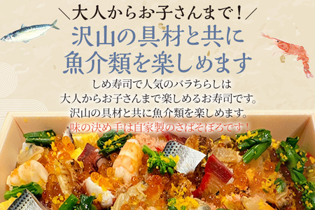 博多バラちらし寿し（1～2人前） ちらし寿司 さばそぼろ 海鮮グルメ 冷凍 福岡 九州 グルメ 惣菜 送料無料