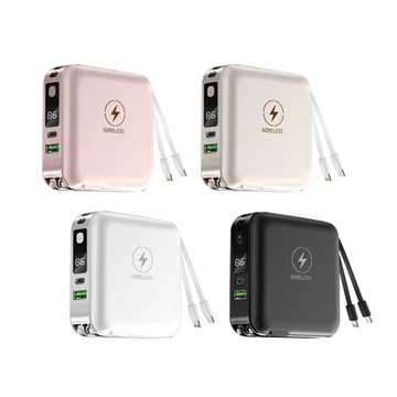 KINYO 12000mAh 7in1雙線夾心萬用充 (KPB-2650)