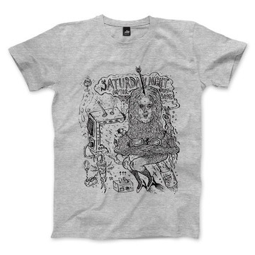 懶惰週末 - 深麻灰 - 中性版T恤