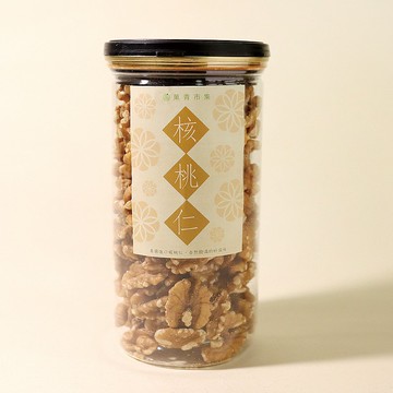【菓青市集】天然核桃仁 罐裝