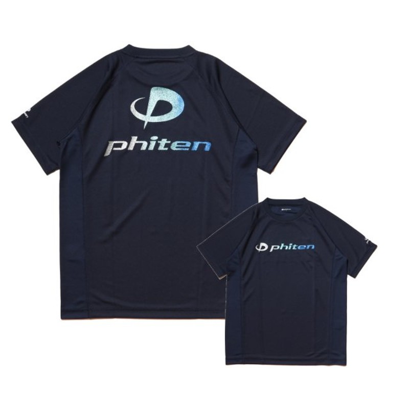 ファイテン メンズ レディース バレーボール 半袖Tシャツ RAKUシャツSPORTS SMOOTH DRY JG408003 :  ネイビー×ペールブルー phiten 通販 LINEポイント最大0.5%GET | LINEショッピング