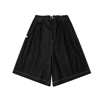 A[S]USL DENIM SIGNATURE SHORTS / ASUSL 日系 繭型 寬鬆 高磅數 氣球褲 丹寧