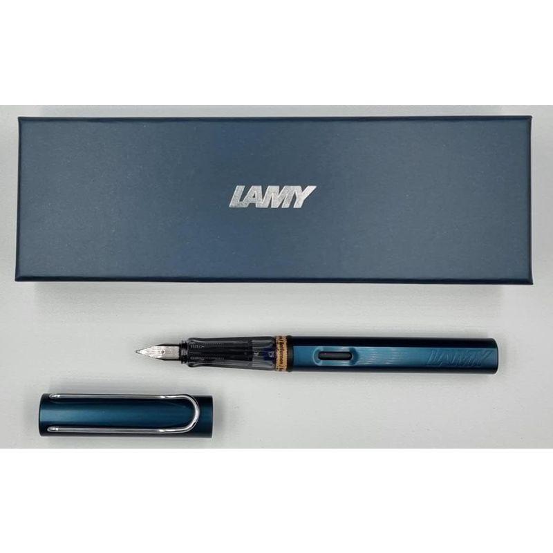 LAMY ラミー 万年筆 F 細字 アルスター ペトロール LD4PT-F 両用式 限定 正規輸入品