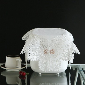 唯米99蕾絲餐廳電飯煲榨汁破壁機料理豆漿機電飯鍋防塵布藝遮蓋巾