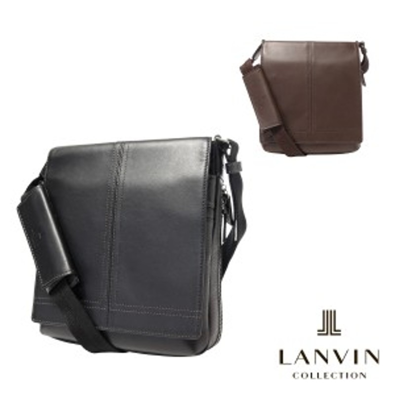 レビューを書いてポイント 5 ランバンコレクション ショルダーバッグ サントル 本革 レザー メンズ 日本製 Lanvin Collec 通販 Lineポイント最大1 0 Get Lineショッピング