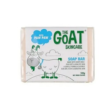 🔥限量促銷🔥｜旭峰美妝｜💯總代理公司貨The Goat 澳洲頂級山羊奶溫和保濕修護皂系列 木瓜 100g