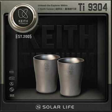 Keith 鎧斯鈦迷你小酒杯 10ml / Ti9304.SHOT杯 子彈杯 一口杯 烈酒杯白酒杯 鈦酒杯