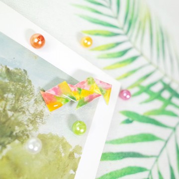 風景印象 春 髮夾 鴨嘴夾