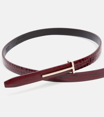 Tom Ford Croc-effect leather belt