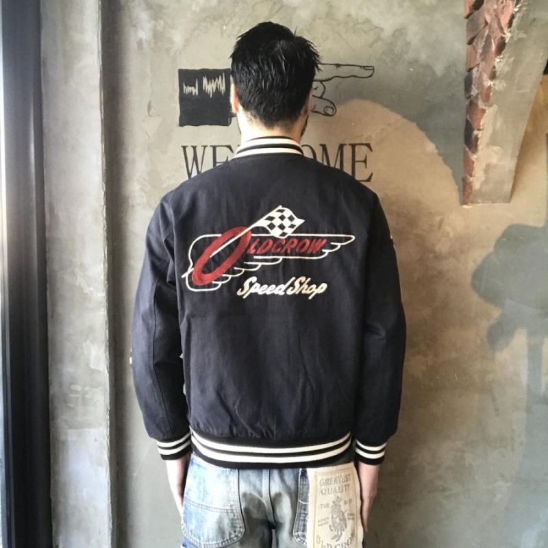 OLD CROW オールド クロウ SPEED RACE JACKETサイズS