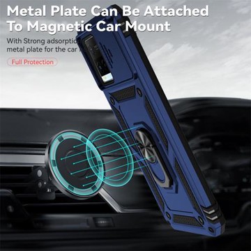 適用vivoy21手機殼vivoy33s全包保護套Y21S推窗滑蓋式鏡頭磁吸指環V2109商務范男士款4g版磨砂軟外殼氣囊防摔