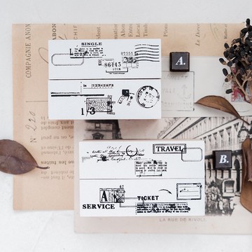 框組合印章 A / B