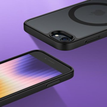 GTASA【磨砂強磁防摔】適用于iPhone 16E/SE4/SE3/SE2/8/7 霧面膚感磨砂強膚感磁吸軟殼全包防摔手機保護殼