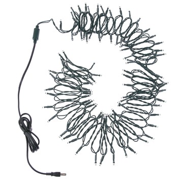 LED 100燈雙色雙閃樹燈