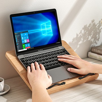 閱讀架 讀書架 閱讀書架 閱讀架讀書架電腦支架支撐架木質考研書架桌上桌面學生用夾書器看書神器書夾固定書本書靠書立架『FY00642』