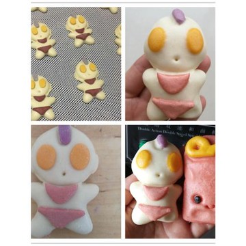 可愛奧特曼卡通饅頭模具手工果蔬饅頭模具烘焙模具家用