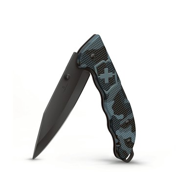 VICTORINOX 瑞士維氏4用ALOX金屬殼Evoke系列瑞士刀136mm-海軍迷彩0.9425.DS222