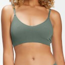MP Women's Composure Seamless V-Neck Bralette - Cactus Green - L